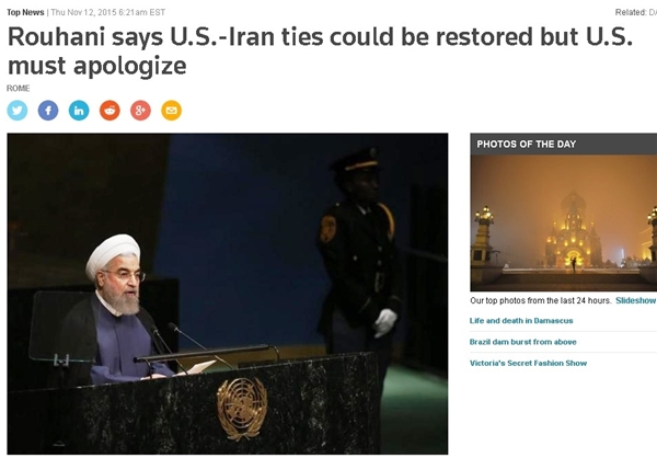 روابط ایران و آمریکا می‌تواند عادی شود اما واشنگتن باید عذرخواهی کند