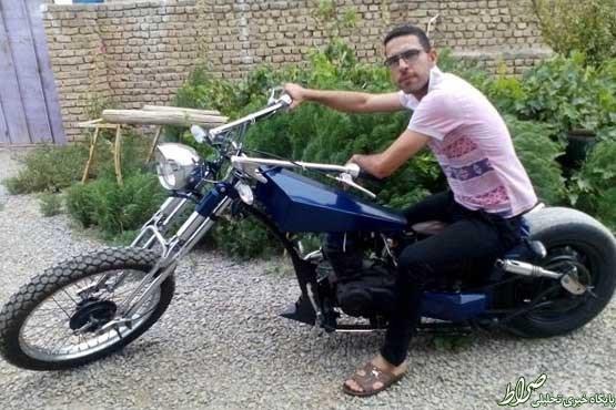 موتورسیکلت دست‌ساز ایرانی +تصاویر 