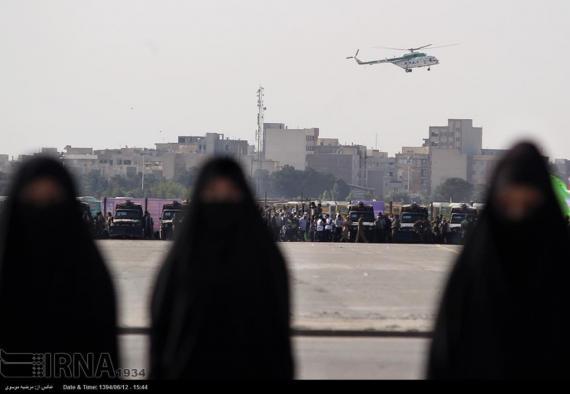 عکس زنان رزمی کار سپاه