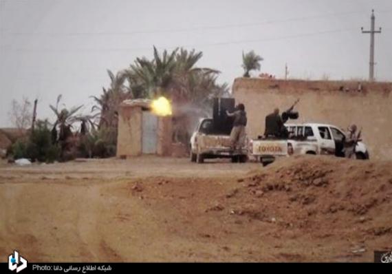 گزارش تصویری/ پیشروی داعش در غرب سامرا