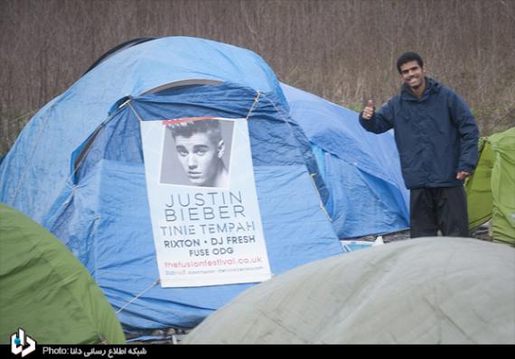 گزارش تصویری/زندگی بدوی ایرانی‌ها در کمپ آوارگان فرانسه