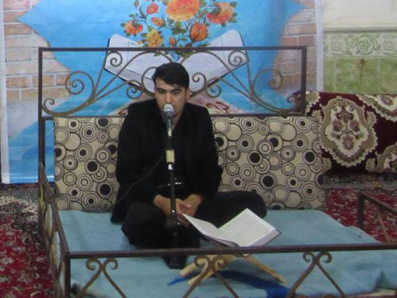محفل انسی با قرآن دانش آموزان کبودراهنگ