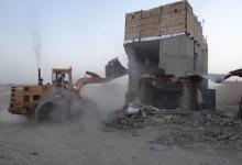 تخریب دو خانه مسکونی تهیه و توزیع مواد مخدر در کبودراهنگ / گزارش تصویری