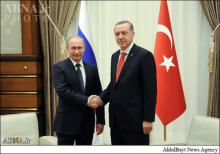 پوتین در دیدار با اردوغان از اسد حمایت کرد