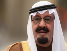 پادشاه عربستان مرد