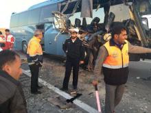  اتوبوس مسافران کرمانشاه به تهران حادثه ساز شد