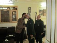 دیدار فرماندهان سپاه استان با خانواده شهید مرتضی ترابی‌کمال در بهار 
