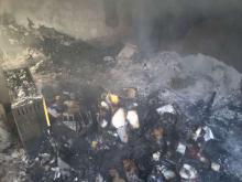  بخاری یک منزل مسکونی را به آتش کشید