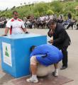 درخشش پهلوان کبودراهنگی در مسابقات مردان آهنین کشور