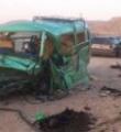 تصادف خودروی حامل ملی پوشان رزمی کار در جاده همدان - تهران